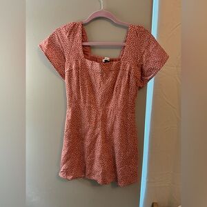 Abercrombie romper pink